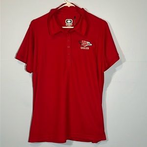 Ogio Red Polo w/ EP Eagles
